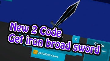 New 2 Code Get Iron Broad Sword in Army Control Simulator ROBLOX Indonesia