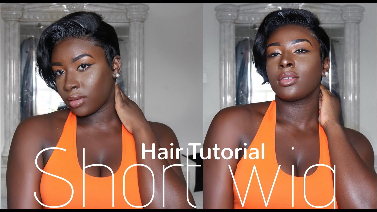 D.I.Y. HOW TO MAKE & STYLE A SHORT PIXIE WIG WITH A 6X6 FRONTAL | WHAT ...