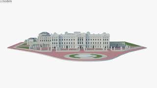 Buckingham Palace 3D model by 3DModels.org screenshot 2