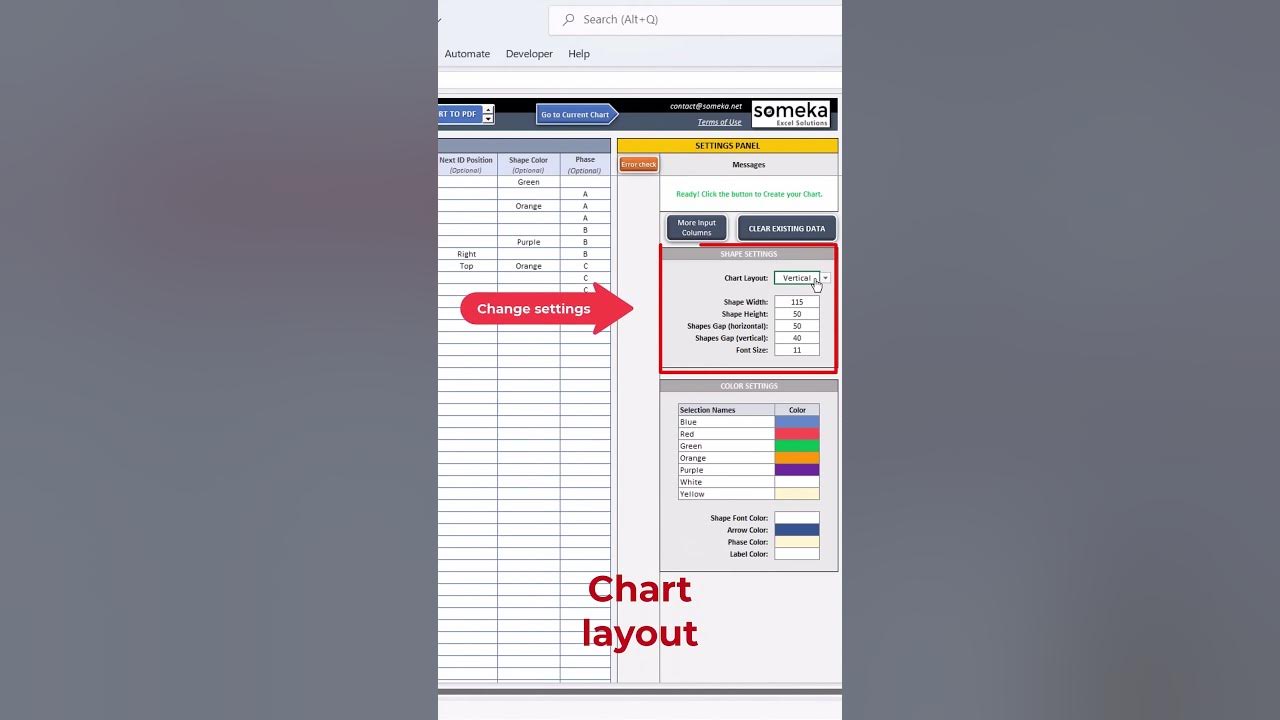 Automatic Flowchart Maker In Excel