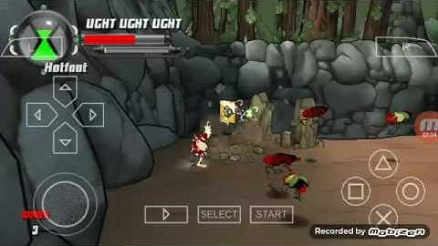 Ben 10 protector of earth psp gameplay
