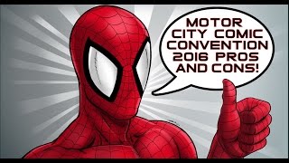 Motor City Comic Con 2016 Pro and Cons - Artist Alley