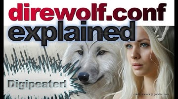 Direwolf.conf for your APRS Digipeater