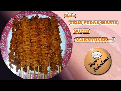 Sate Usus Pedas Manis Super Maknyus
