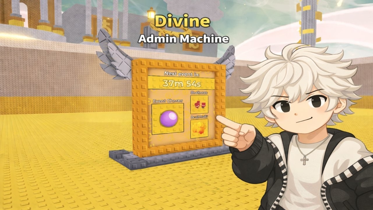 Notifikasi dari Divine Admin Machine Ternyata OP Parah! - Steal a ...