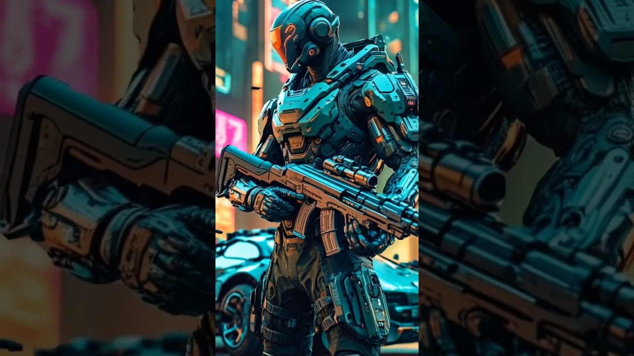 Cyber Police. Warriors of the Apocalypse.