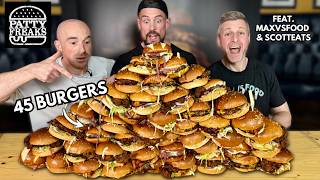 THE IMPOSSIBLE BURGER CHALLENGE | FEAT @MaxvsFood @scotteats