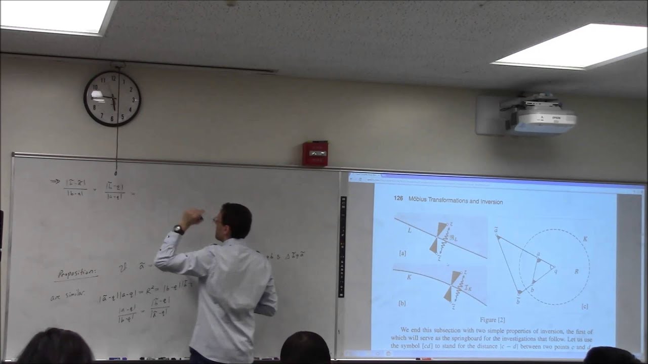 Complex Variables (Lecture 7): Moebius Transformations II
