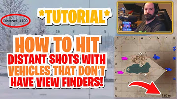 How to hit Long Distance Shots - Estimate Distance and Calculate Range - War Thunder How-To