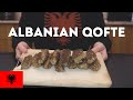 I made albanias national dish  qofte  kernacka