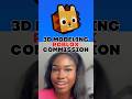 3D Modeling Roblox Commissions! Beginner tutorial #3dmodeling #roblox #blender3d #3dart #robloxdev