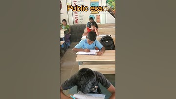 Public exam 5th class students #govtschool