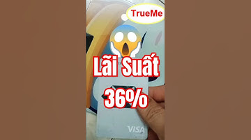 Lãi suất thẻ tín dụng HSBC #trueme #truemenews #truemilk    #thetindung #mastercard #visa