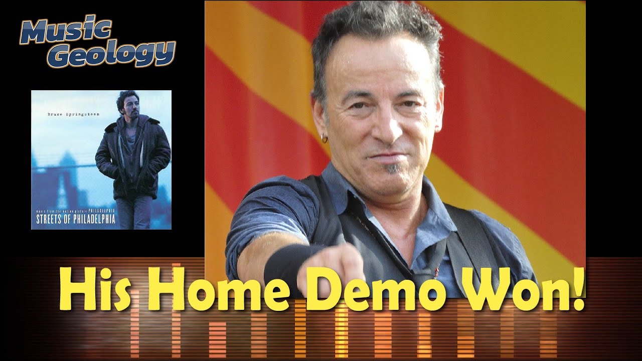 Bruce Springsteen Won an Oscar with a Home Demo MusicGeology YouTube