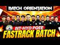 IIIT Hyderabad PGEE Preparation | IIIT Hyderabad PGEE Fastrack Batch Orientation Session