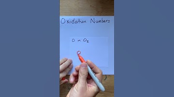 Oxidation Number of O in O2