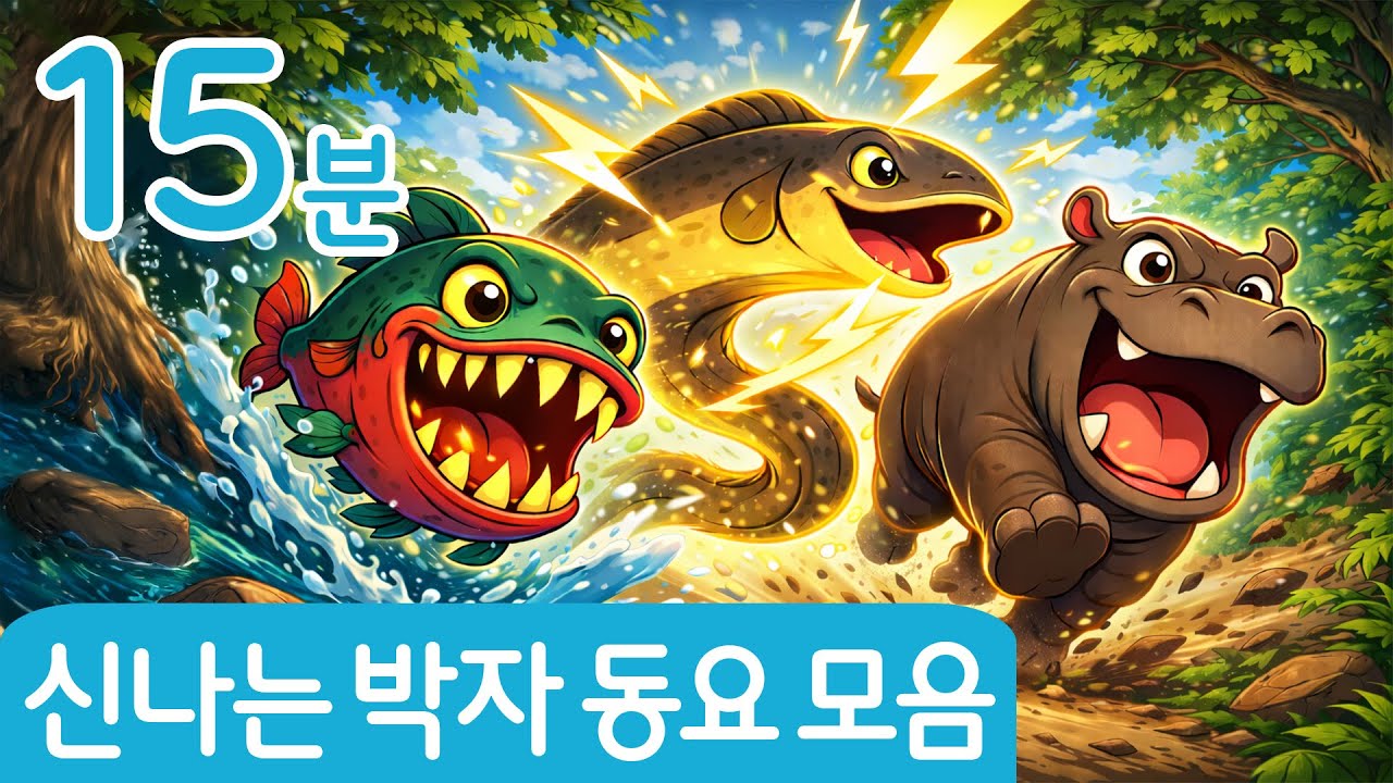 신나는 박자 동요 모음 | 리듬 동요 | 어린이 동요 | 망둥이키즈