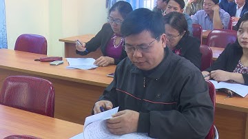 Tập huấn nâng cao năng lực về bình đẳng giới và phòng chống tội phạm năm 2018