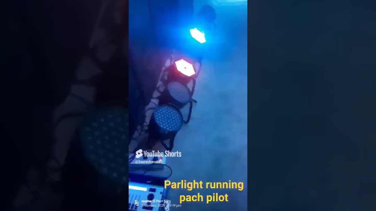 LP7 Par light malti colour running Pailot 2000v3