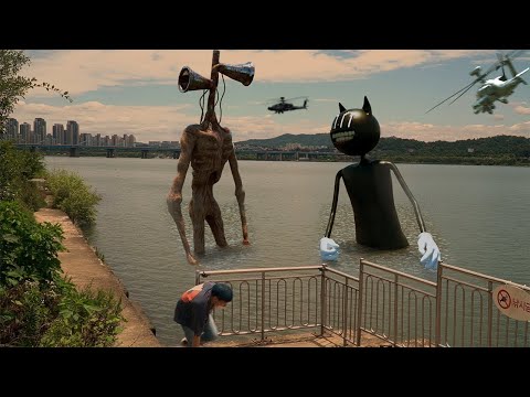 СИРЕНОГОЛОВЫЙ против КАРТУН КЭТ в РЕАЛЬНОЙ ЖИЗНИ