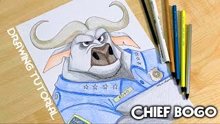 How to draw Zootopia 2 Chief Bogo screenshot 5