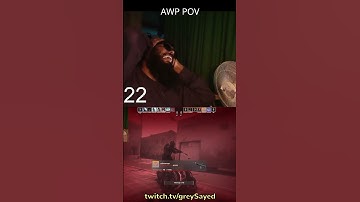 DUST 2 AWP POV #cs2 #cs2funny #counterstrike2 #greysayed #funny #kickstreaming #twitchclips
