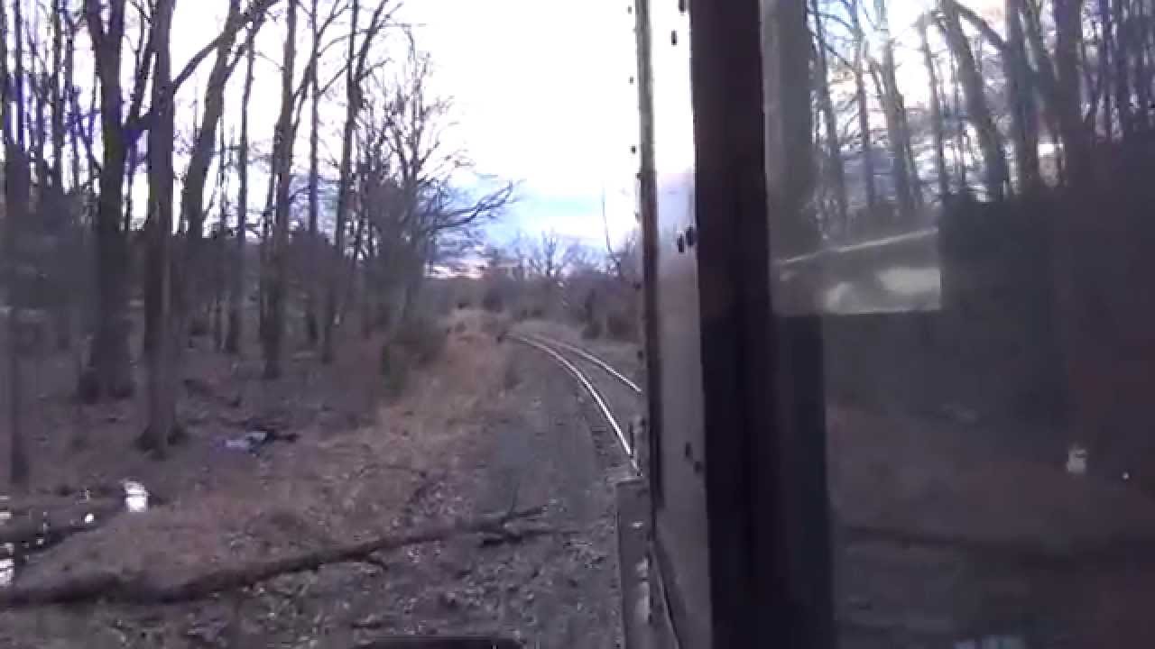 Rare Steam Mileage in The Cab - NH&I (in HD)