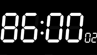 86 MINUTE TIMER ⏰ | Study • Work • Break • Meditation | Alarm at the End