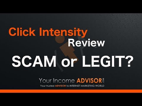 Click Intensity Review – Scam or Legit?
