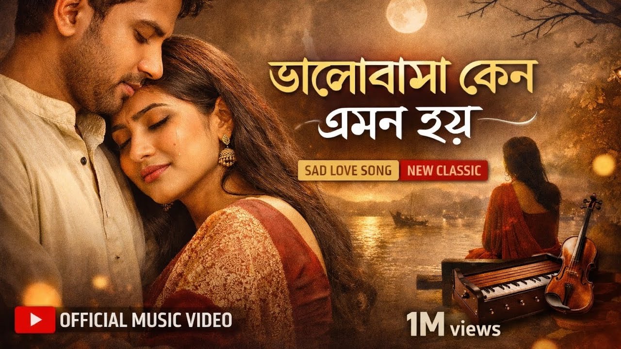 ভালোবাসা কেন এমন হয়। Bangla song. 