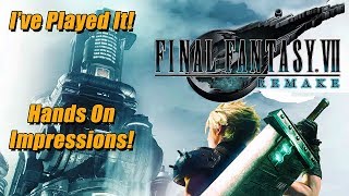 Final Fantasy 7 Remake: Hands on Impressions!