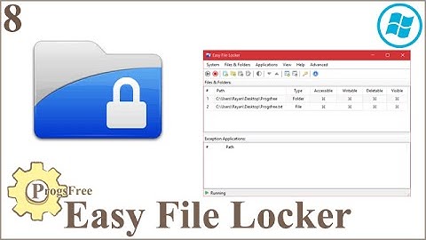 Easy File Locker برنامج تشفير و إخفاء الملفات و المجلدات بكلمة مرور
