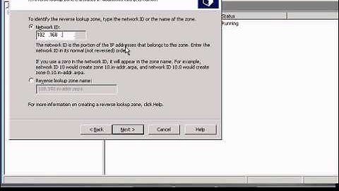 Create reverse lookup zone in Windows DNS manager