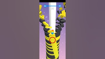 STACK BALL LEVEL 64 #SHORTVIDEO #TRENDIG
