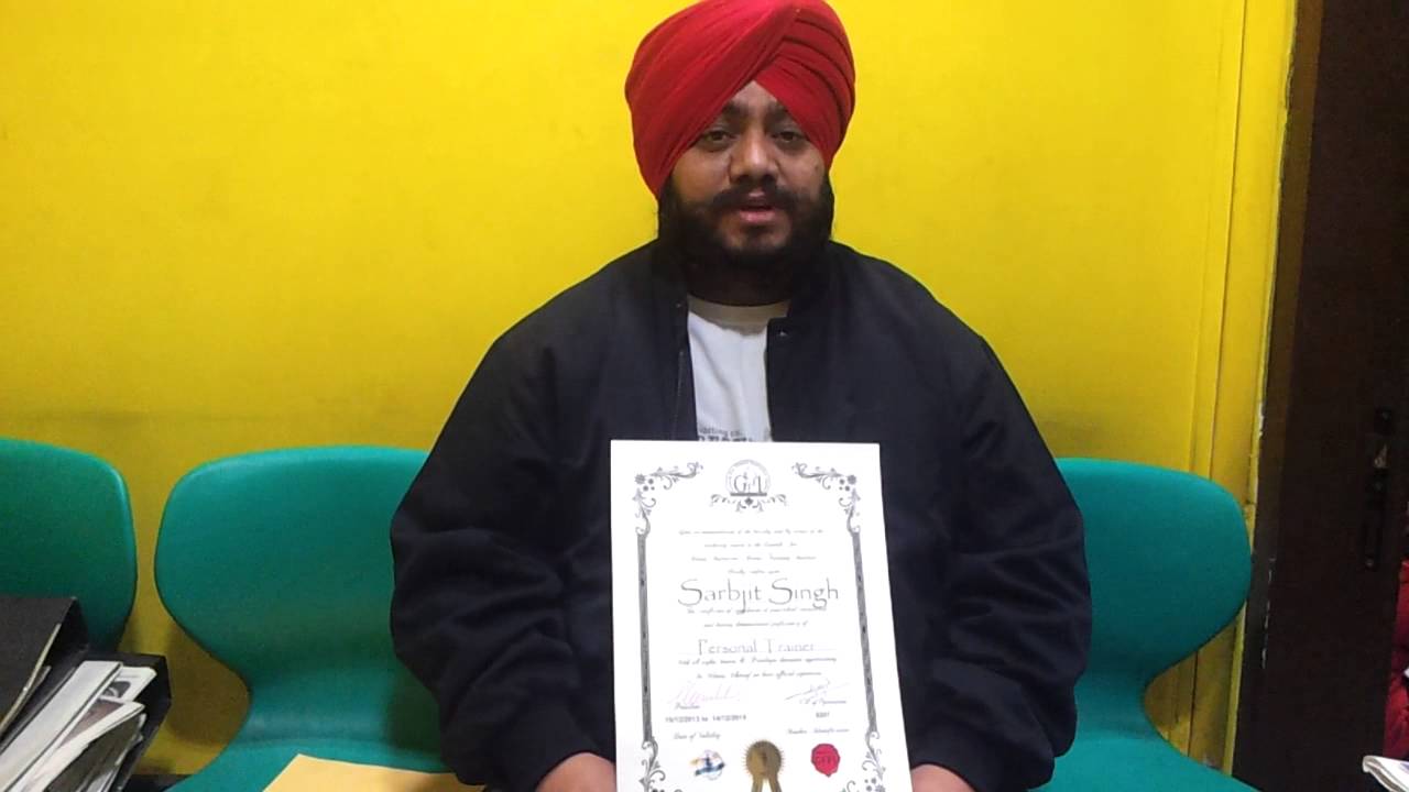 fitness videos online GFFI Student Review - Sarbjit Singh