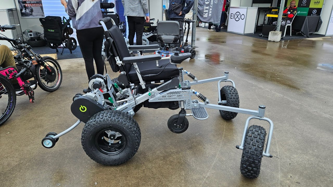 Cadeira de Rodas para trilha ou praia na Mobility & Show 2023