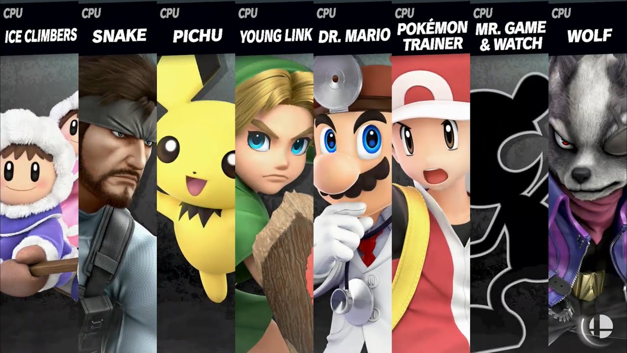 Super Smash Bros. Ultimate - Pokemon Stadium 2 & Shadow Moses Island (Omega)