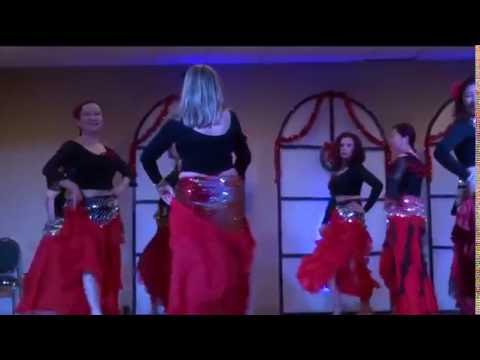 Flamenco Belly Dance By Sahara Silks At Deck The Halls Musical 