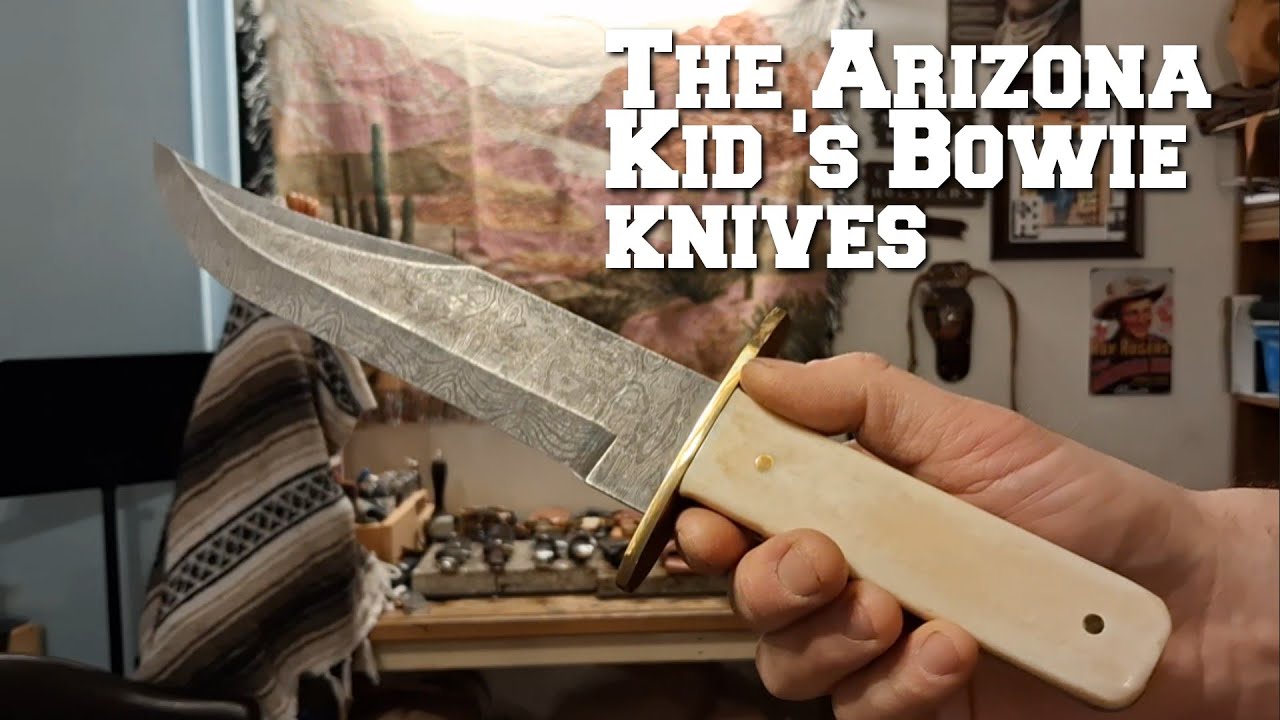 Коллекция ножей Боуи, принадлежащая «Аризонскому мальчику».