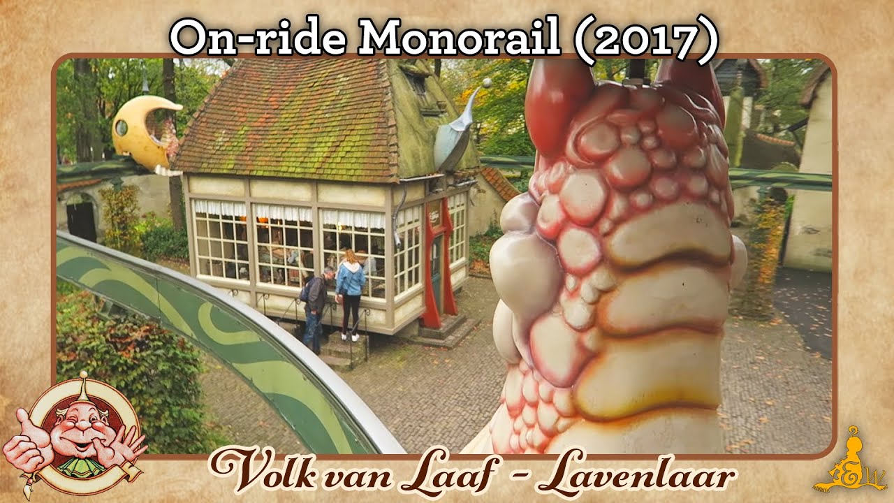 [#Efteling] Lavenlaar - On-ride Monorail (2017)