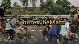 Masmen bawa herex salzabila bersama 4herex lainya,penonton terlalu padat‼️