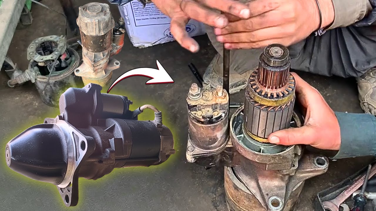 Starter Motor Repair: Caterpillar 24V Starter Motor Rebuild