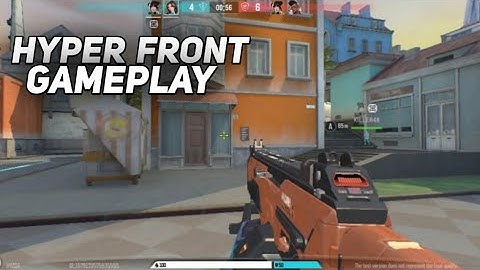 HYPER FRONT GAMEPLAY |LEGENDARY BATTLES🥶