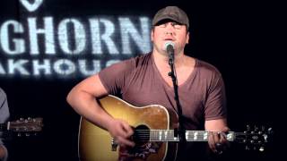 Video thumbnail of "Lee Brice -- "Hard to Love" -- Live at LongHorn Steakhouse -- Sugar Land, TX"