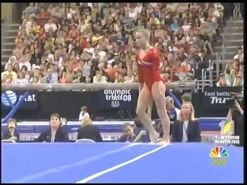 2008 US Olympic Trials Gymnastics Day 2 Part 5 - YouTube