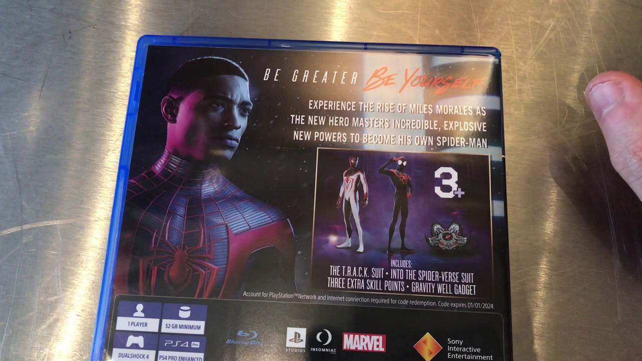 Spider-Man Miles Morales PS4 Unboxing (4K UHD) - YouTube
