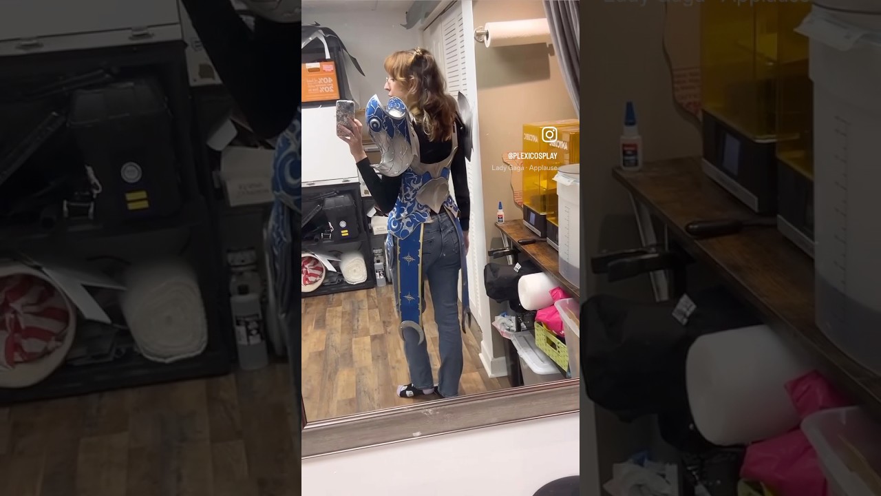 Test fitting Dame Aylin for NYCC! #baldursgate3 #cosplay