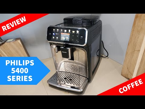 Philips 5400 Fully Automatic Espresso Machine with LatteGo