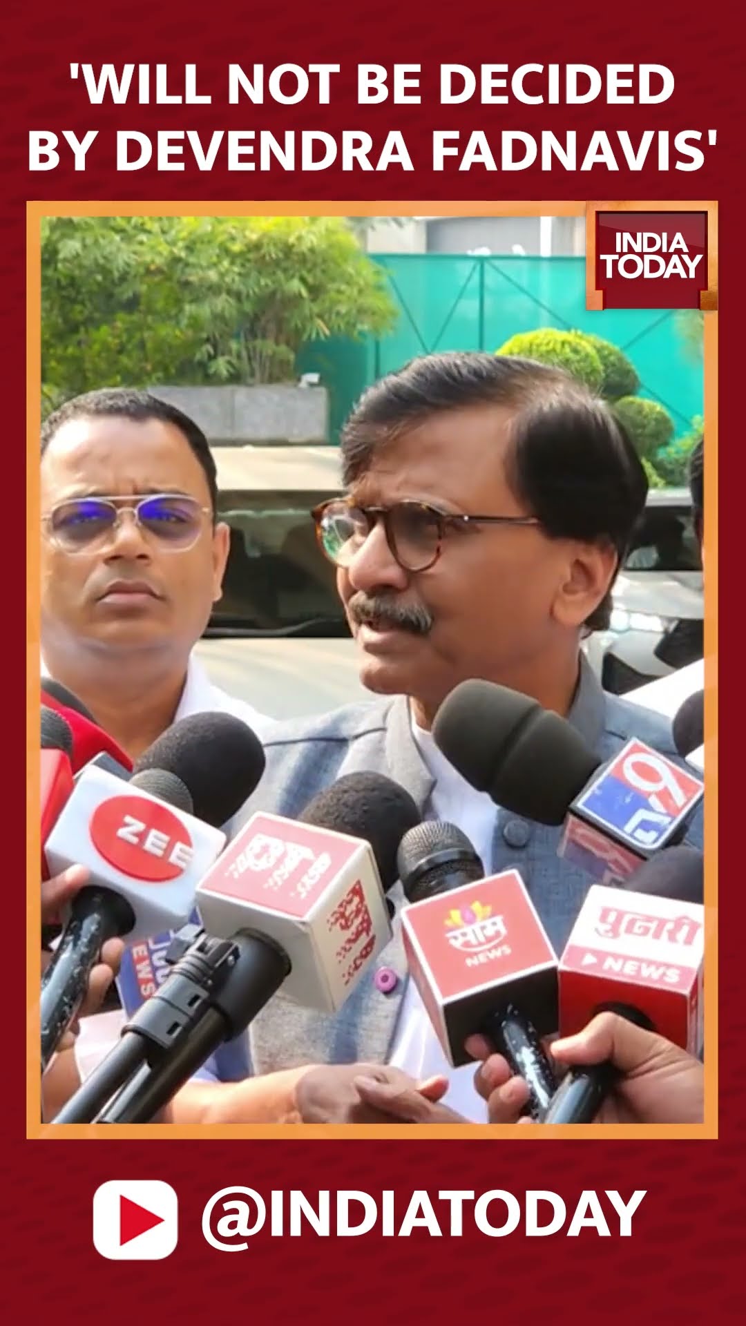 Watch: Sanjay Raut's Sharp Response To Maha CM Fadnavis' Anything Can Happen In Politics Statement