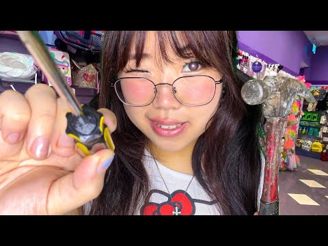 ASMR Claire S Girl Gives You A Lobotomy Piercing Your Ears 